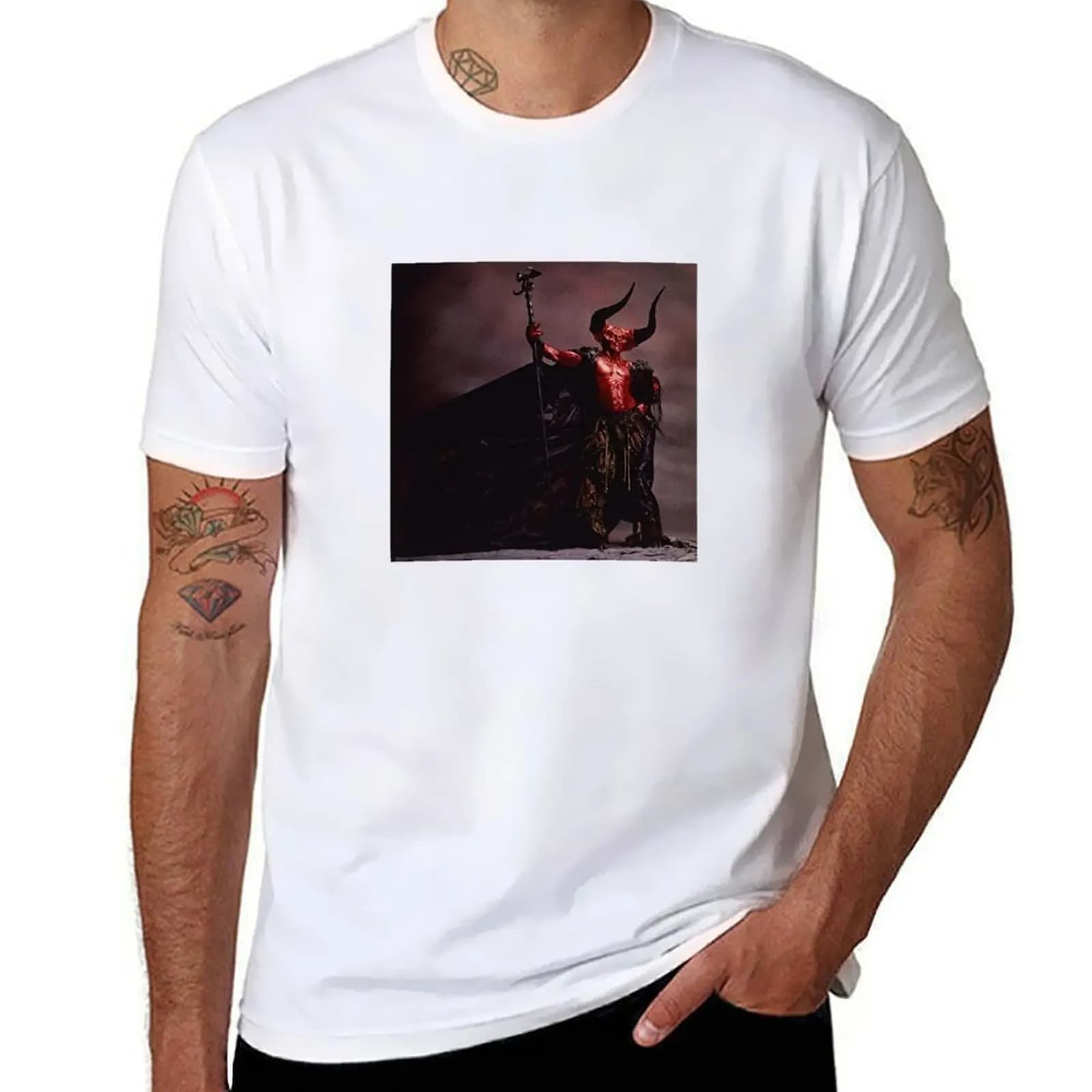 Legend Tim Curry As Darkness Standing One Arm Outstretched, Unisex, Hot Idea T-Shirt man t shirts graphic T-Shirt
