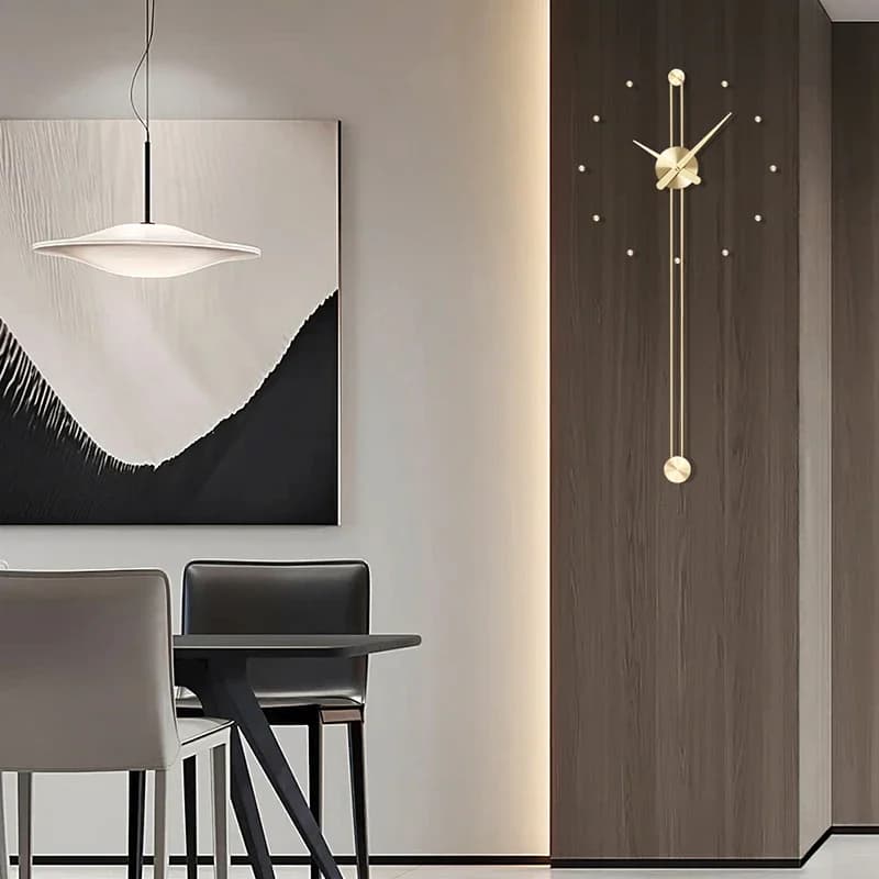 Design Restaurant Wall Watch Living Room Interior Modern Bedrooms Wall Clocks Design Fashion Interior Reloj Home Decoration