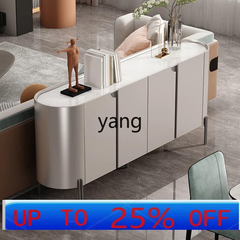LMM Italian side cabinet modern simple living room tea cabinet dining room partition entrance storage wine cabinet