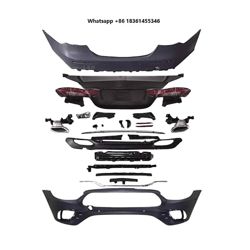 For E-CLASS W213 2016-2020 Upgrade 2021 PP Material Surround Kits Large Surround Auto Tuning Accessories Body Kit