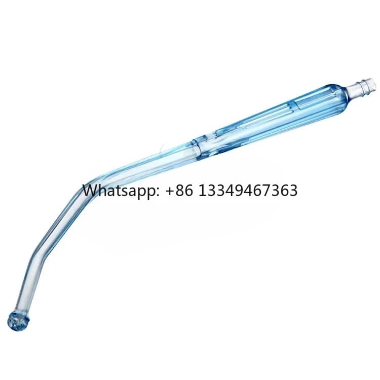 Manufacturer Medical Disposable Yankauer Suction Tube Connecting Tube With Yankauer Handle Crown Flat Head Fast Shipping
