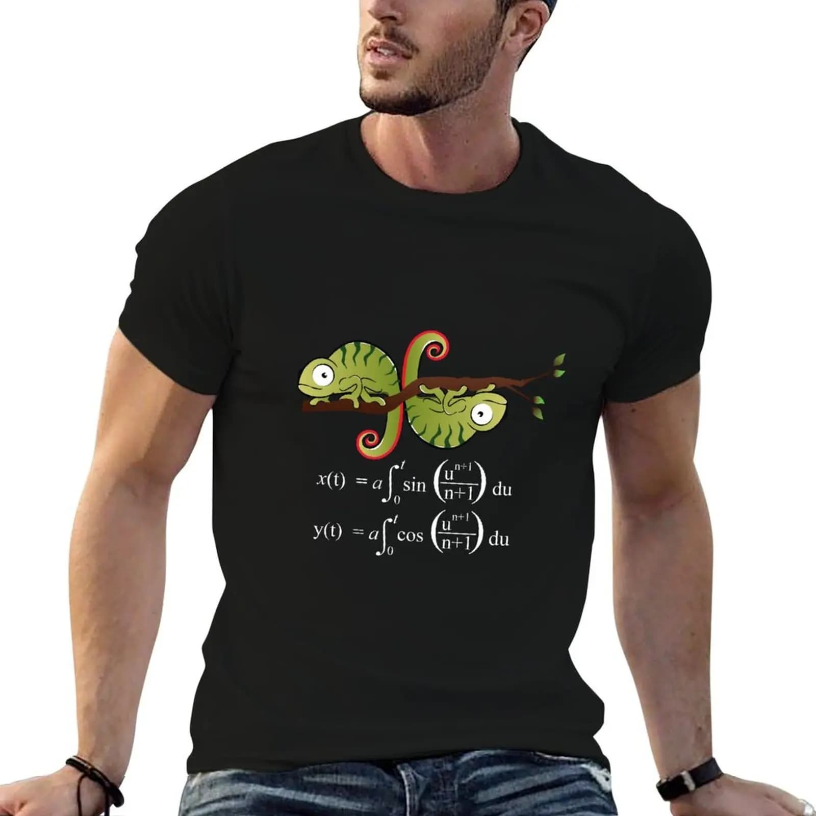 Euler Spiral T-Shirt custom t shirt topping oversized t shirts for men