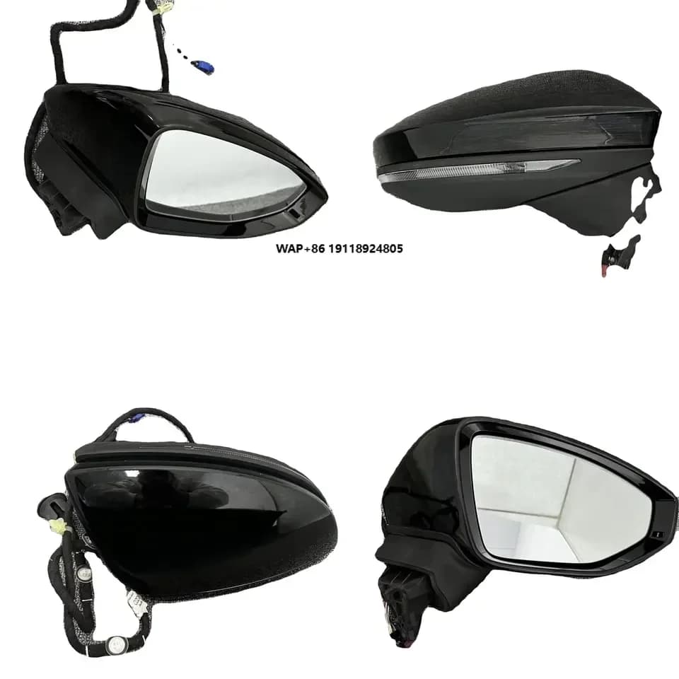 Hot Selling High Quality Auto Body Parts Folding Car Side Door and Rearview Mirror for  A6 C8 6000k Color Temperature