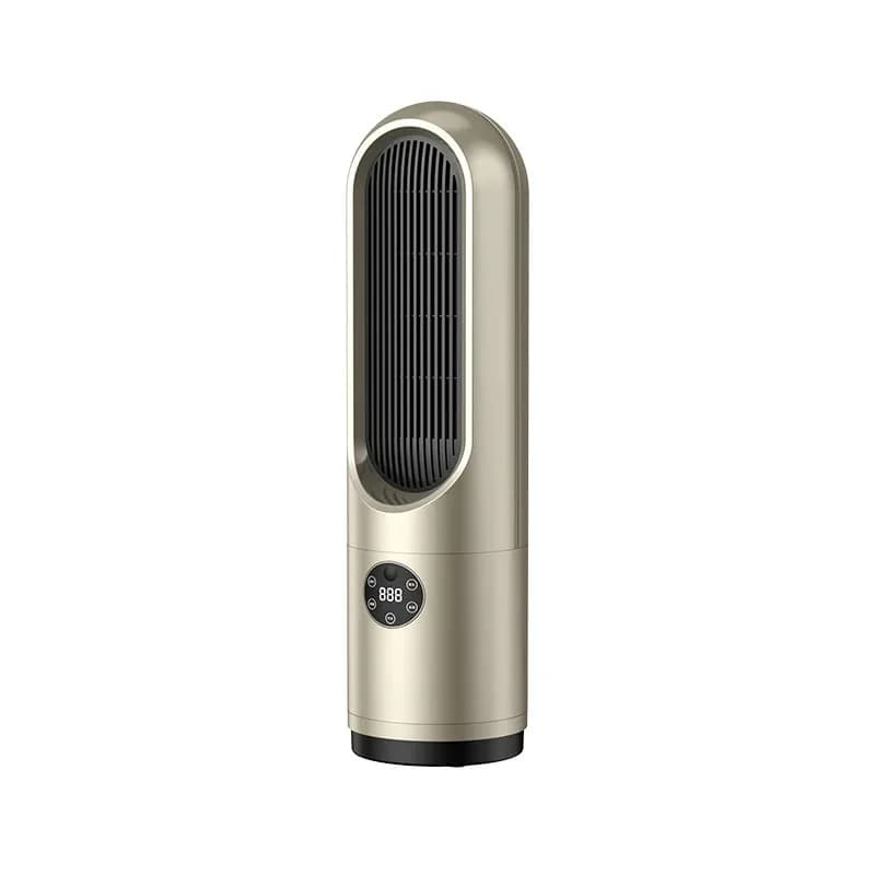 2 in 1 Small Portable High Power Desktop PTC Ceramic Space Air Thermal Smart Fan Heater with Cooling Mode