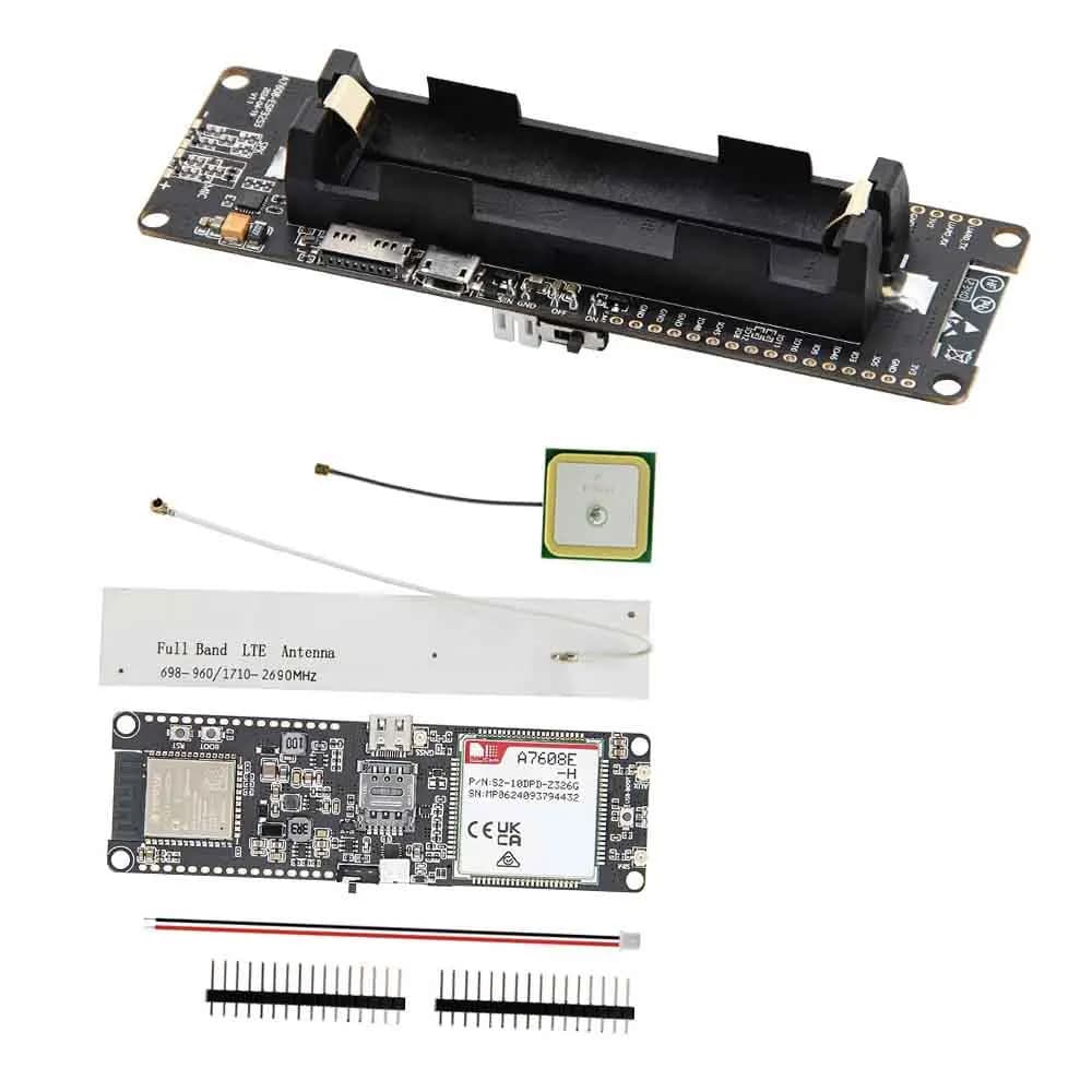 Wireless Communication Module ESP32-S3 LTE GSM A7608SA A7608E Wi-Fi BT 5 TF Card I2C SPI UART Multi Band IoT Development Module