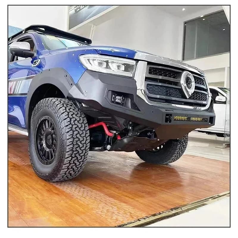 Anti-Collision Front And Rear Bumper With Grille Car Exterior Accessories