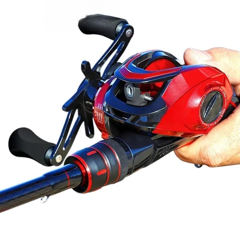 Luya rod long throw  sea   carbon black fishing  water drop wheel luya