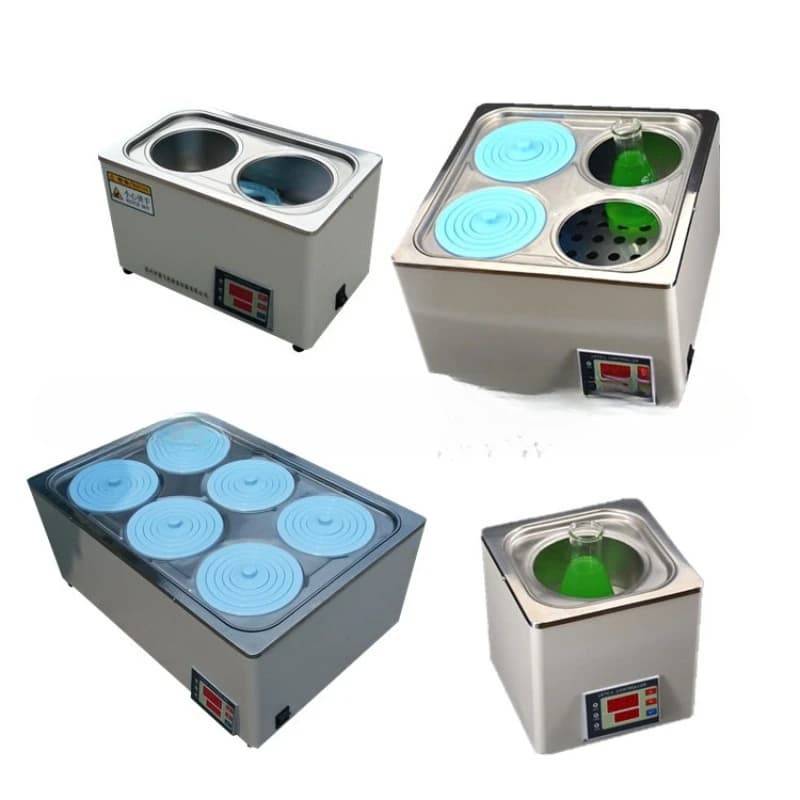 bath pot laboratory insulation digital display single and double four-six-hole box anti-dry burning circulation tank