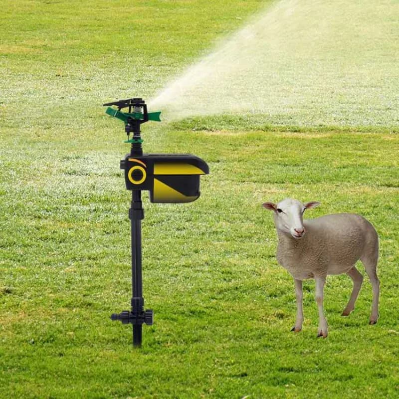 Garden Solar Panels, Automatic Sensing Animal Repellent Garden Sprinkler Tool