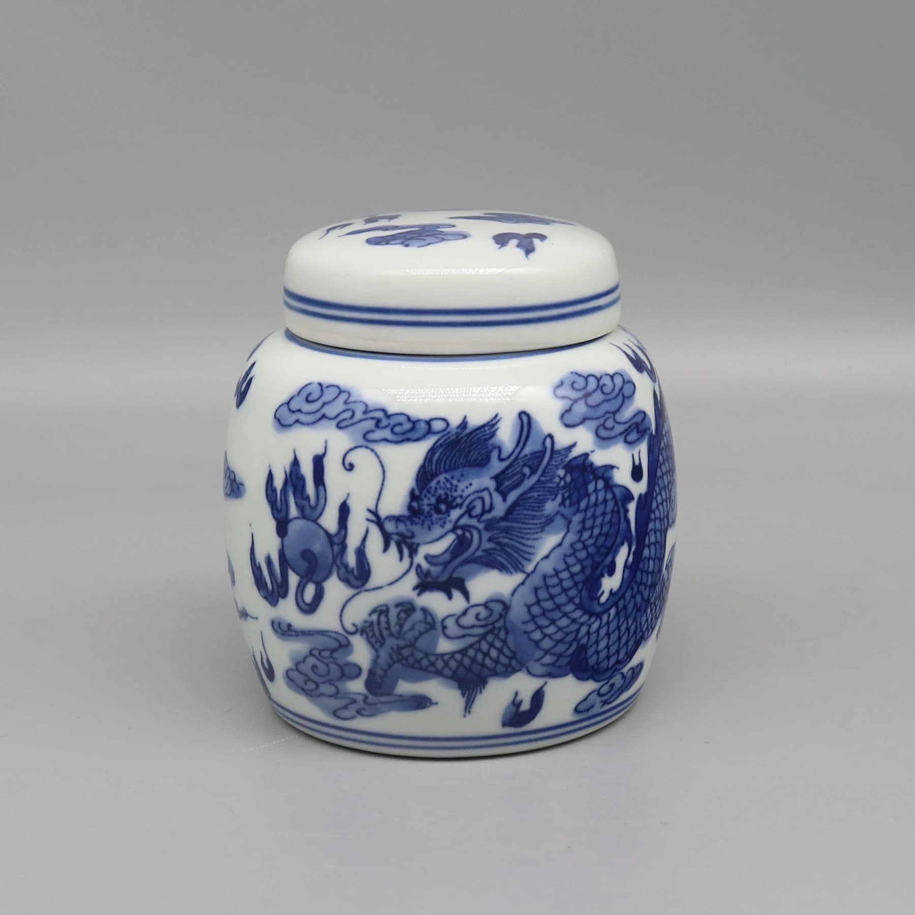 Small Canister, Porcelain Jar, Storage Pot