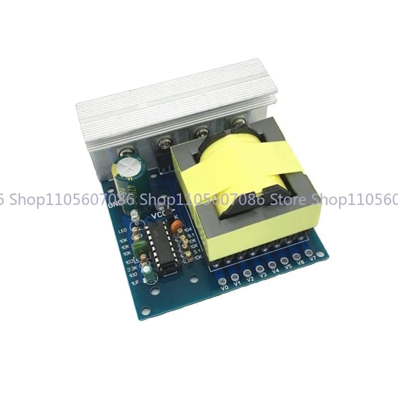 500W DC 12V 24V To AC 18V 0-220V-380V Inverter Circuit Board, Front Step Boost Module