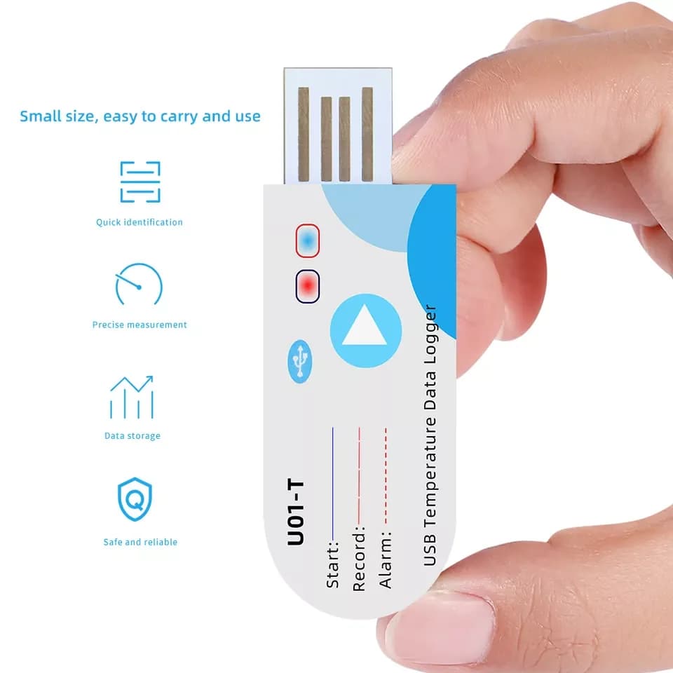 High Accuracy Multi Use Digital Mini Temperature Humidity USB Temperature Data Logger