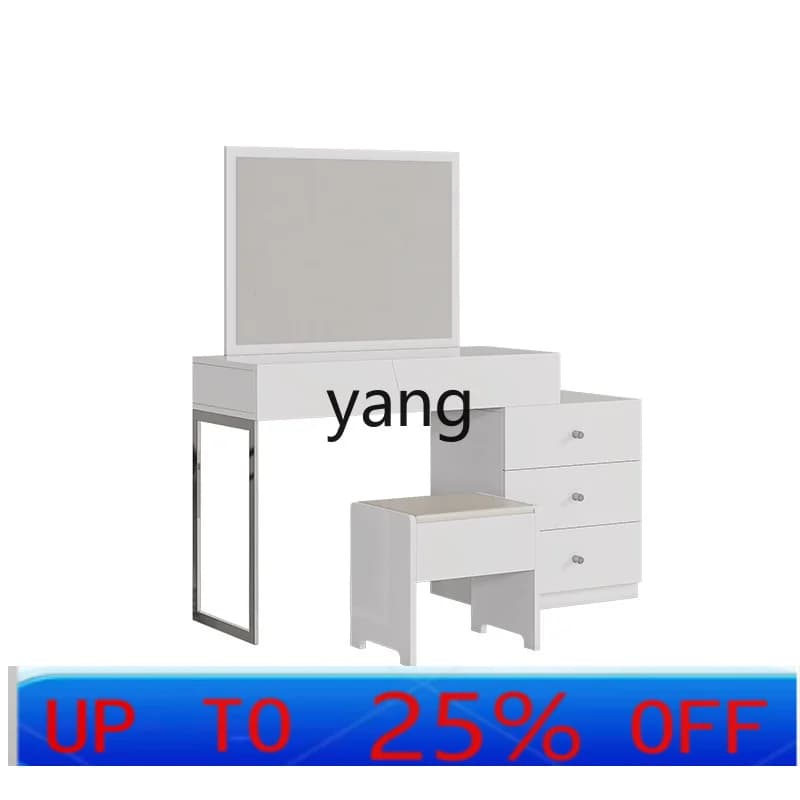 LTT paint dressing table small apartment dressing table simple modern bedroom dressing table