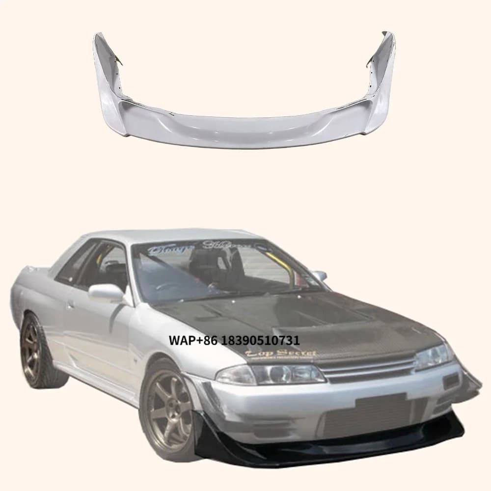 FOR Skyline R32 GTR Fiber Glass TBO Front Lip (Will Fit on Standard GTR Front Bumper Only) High-quality