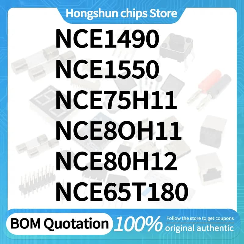 NCE1490 NCE1550 NCE75H11 NCE80H12 NCE65T180 NCE80H11 Standard version