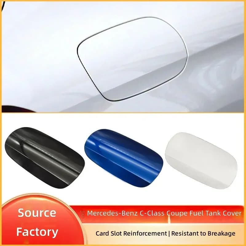 For Mercedes Benz W205 C Class Coupe Fuel Tank Cover Gas Cap Door Trim 2015-2021