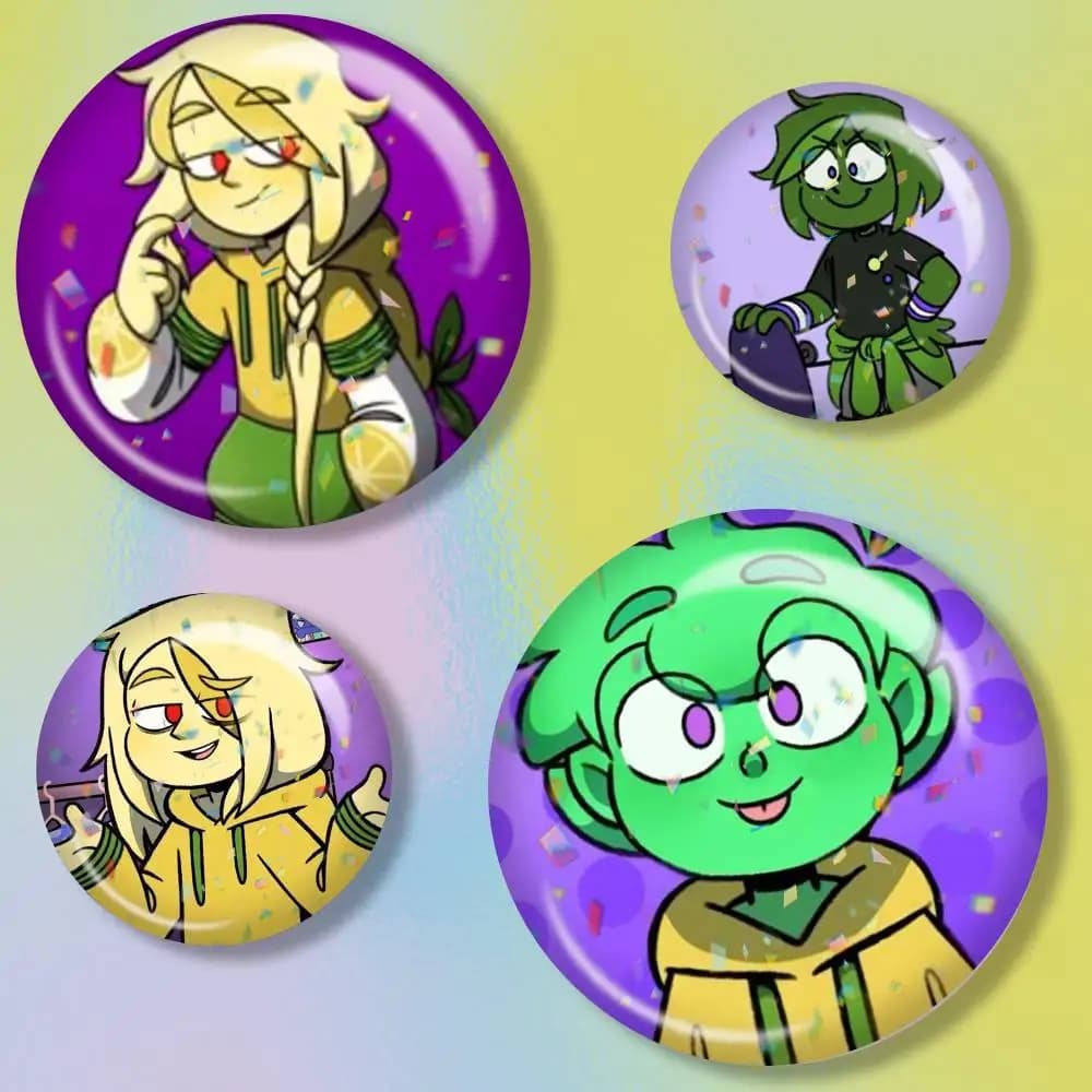Mundo Do Torajo Anime  Tin badges in 25/32/44/58/75mm, brooch pins for accessories & gifts,Souvenir.