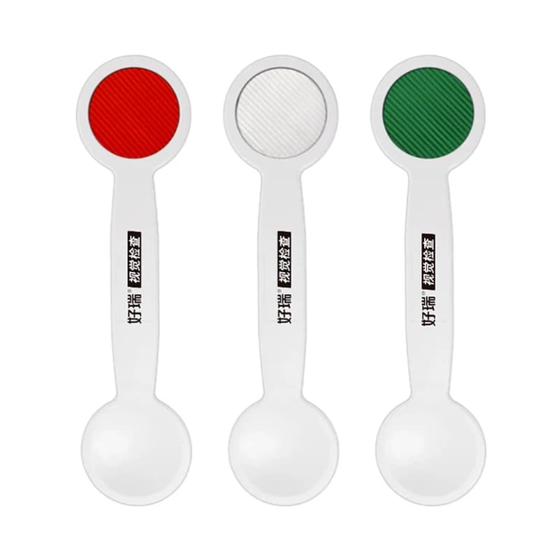 Translucent Occluder with Red/Green/White Maddox Rod Vision Test Tool for Strabismus & Phoria Measurement with Prisms