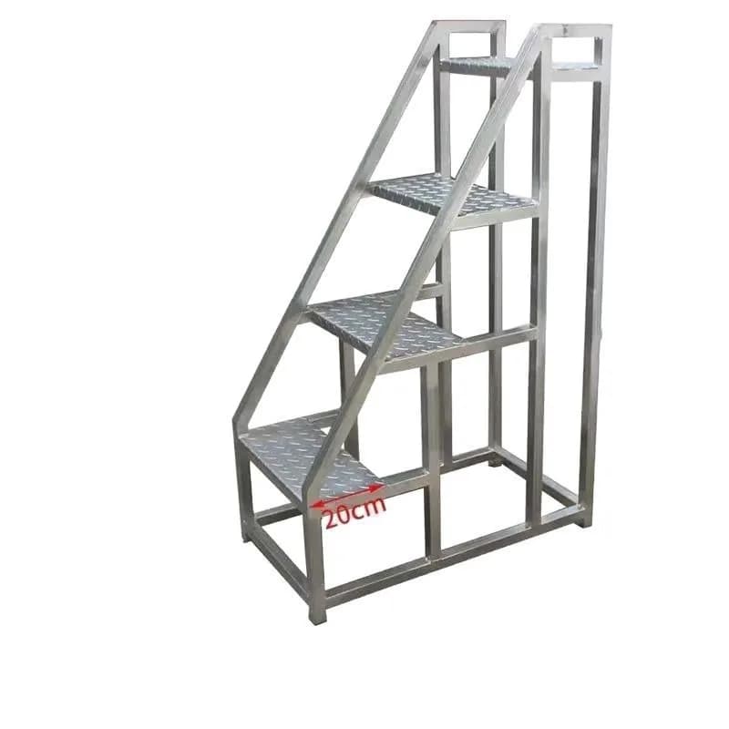 Steps Industrial Step Ladder Climbing Handrail Household Freight Ladder Engineering Outdoor Iron Staircase