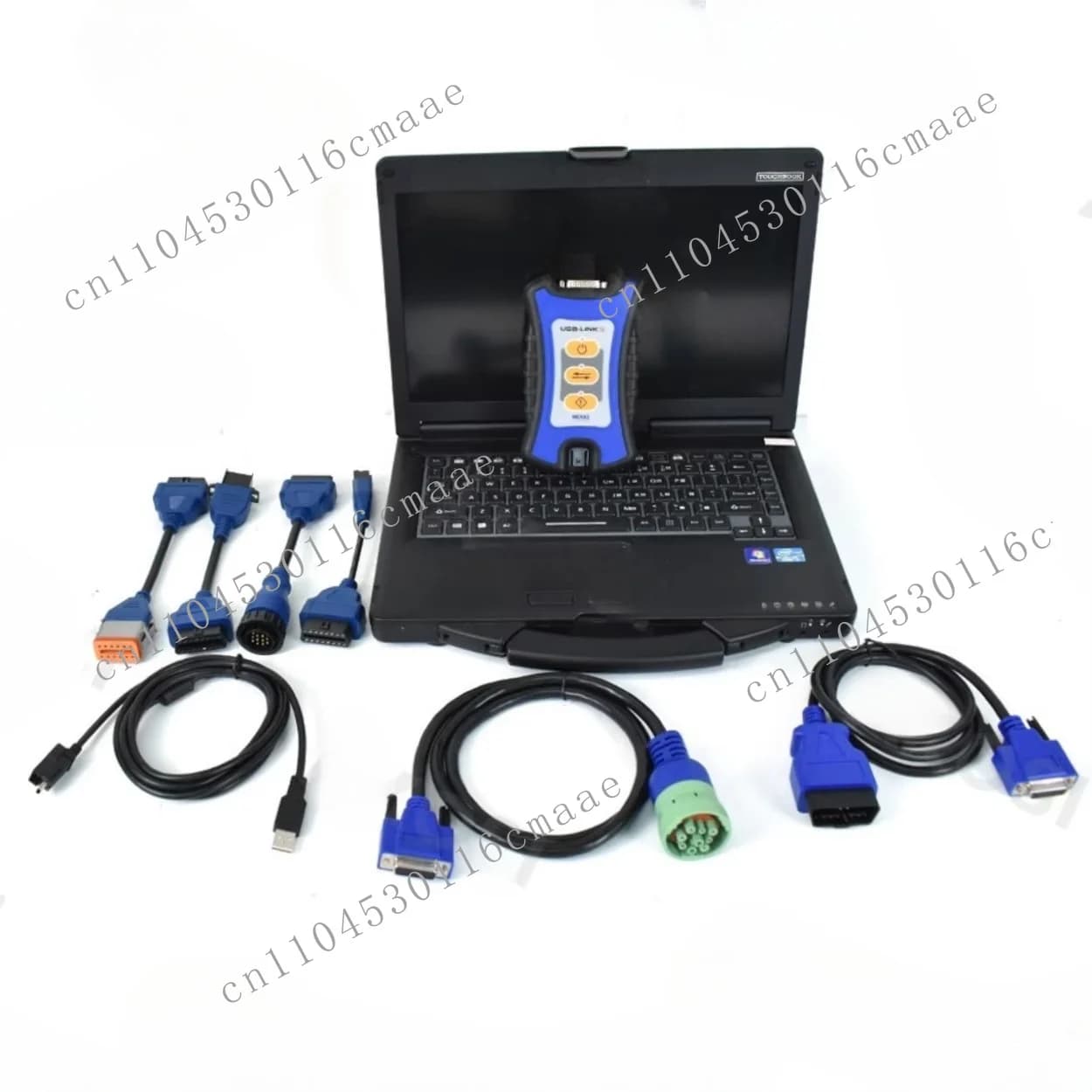 USB-Link 3 diesel heavy-duty trucks, Cummins Volvo Detroit diagnostic tools, engine analyzers, testers, and CF53 laptops