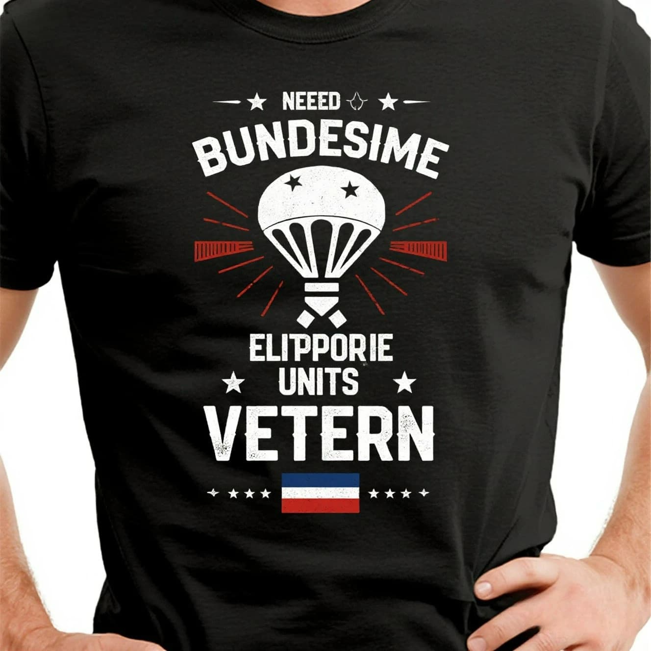 Bundeswehr Elite Infantry Units Paratrooper Veteran T-Shirt 100% Cotton O-Neck Short Sleeve Casual Mens T-shirt Size S-3XL