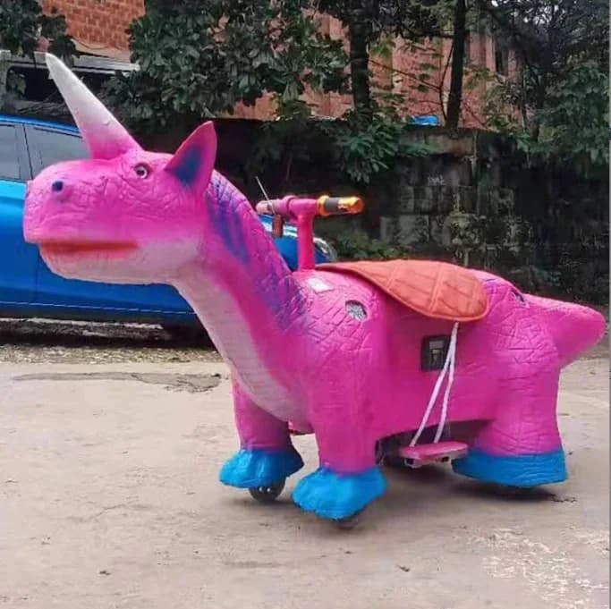 #For Hansel Entertainment Park Electric Dinosaur Funfair Rides For Sale