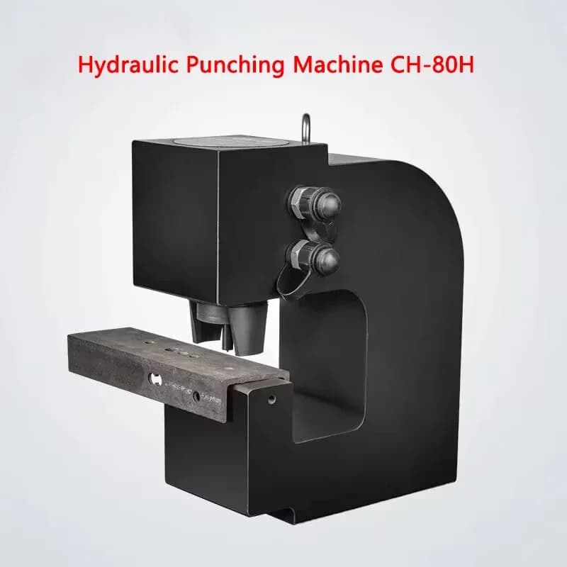 Hydraulic Punching Machine CH-80H Thick Steel Plate/Iron Plate/Angle Steel/Channel Steel/H-type Steel Punching Holes Machine