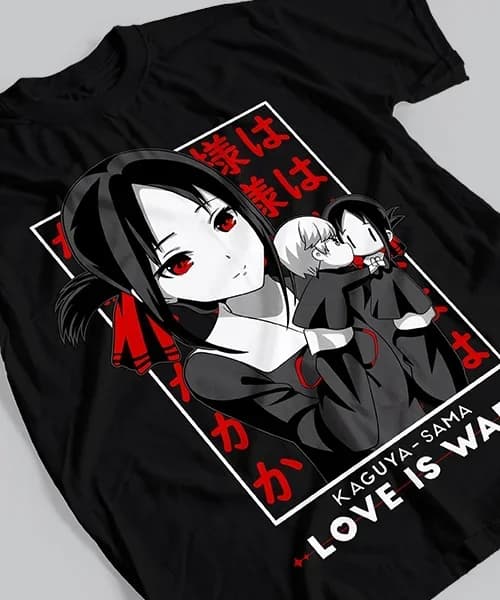 Camiseta unisex Kaguya Sama Love is War Cotton anime T-shirt