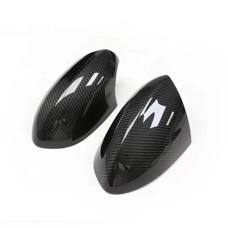 Car Replacement Style A4 S4 A5 S5 Carbon Fiber Mirror Cover for Audi A4 S4 A5 S5 B9 2017 2018 2019 Car Rearview Mirror Cover