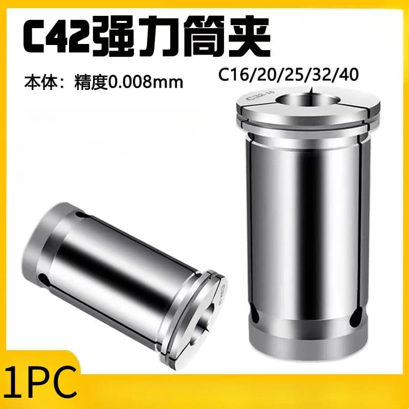C42 Powerful Collet SC32 Chuck Straight Handle Diameter 3mm-38mm for CNC Milling Machine Straight Handle Chuck