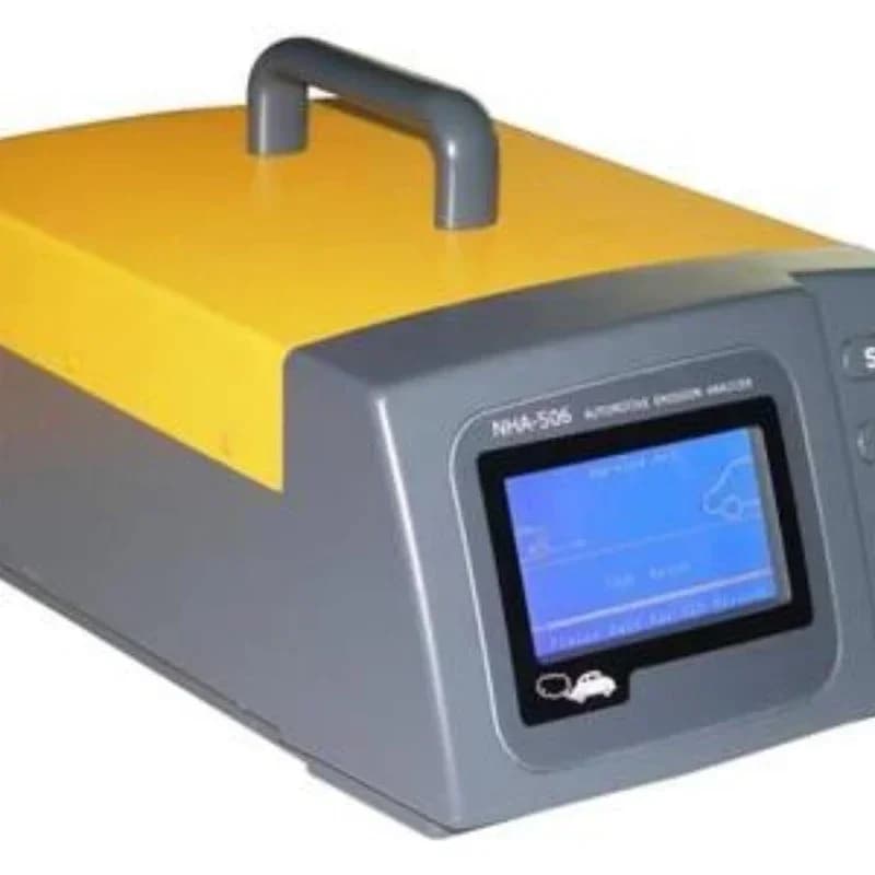 NHT-6 opaque smoke meter, vehicle exhaust detector M station