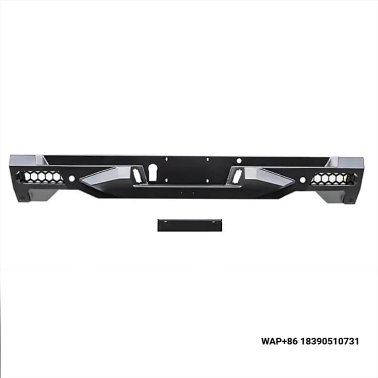 For Ram 2019 Mammoth Rear Bumper Metal Bar - Enhanced Protection, Scratch-Resistant, Sturdy & Stylish, Safe Guard