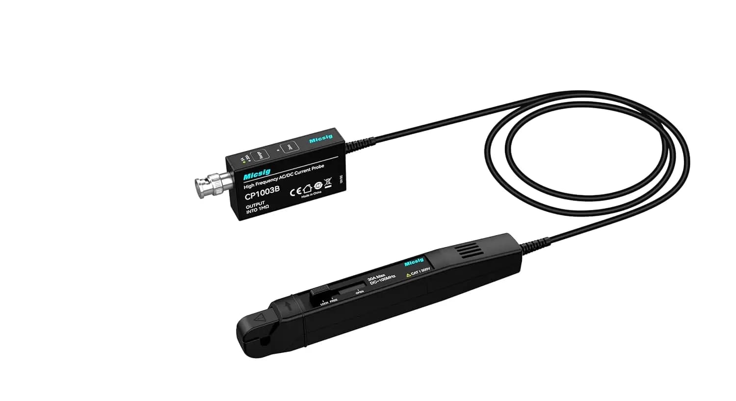 High Frequency AC/DC Current Probe CP503B CP1003B  Micsig High precision Oscilloscopes Current Probe Bandwidth DC~50MHz /100MHz
