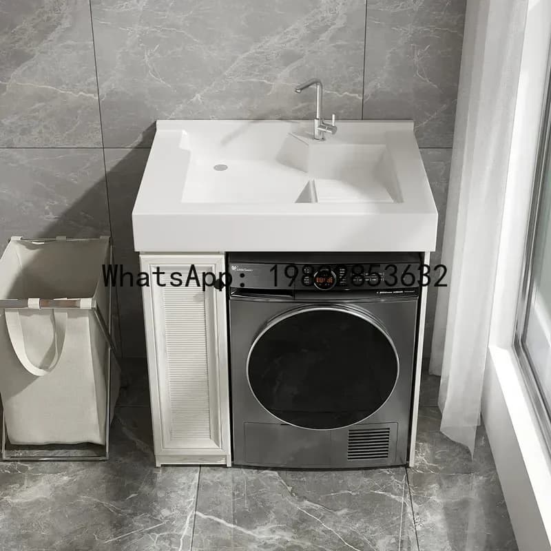 ys9laundry cabinet Cabinet Combination Partner Hand Washing Washbasin Machine Basin