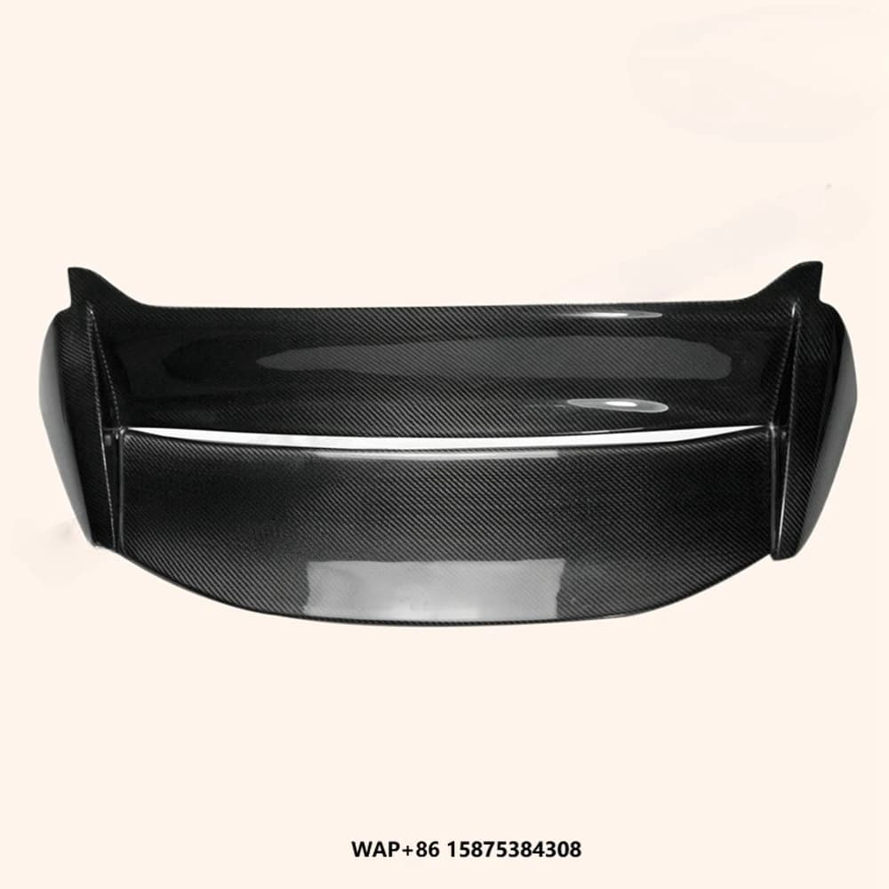 For 02-05 Ep3 Mug Style Hatchback Roof Wing Spoiler (Usdm) Carbon Fiber