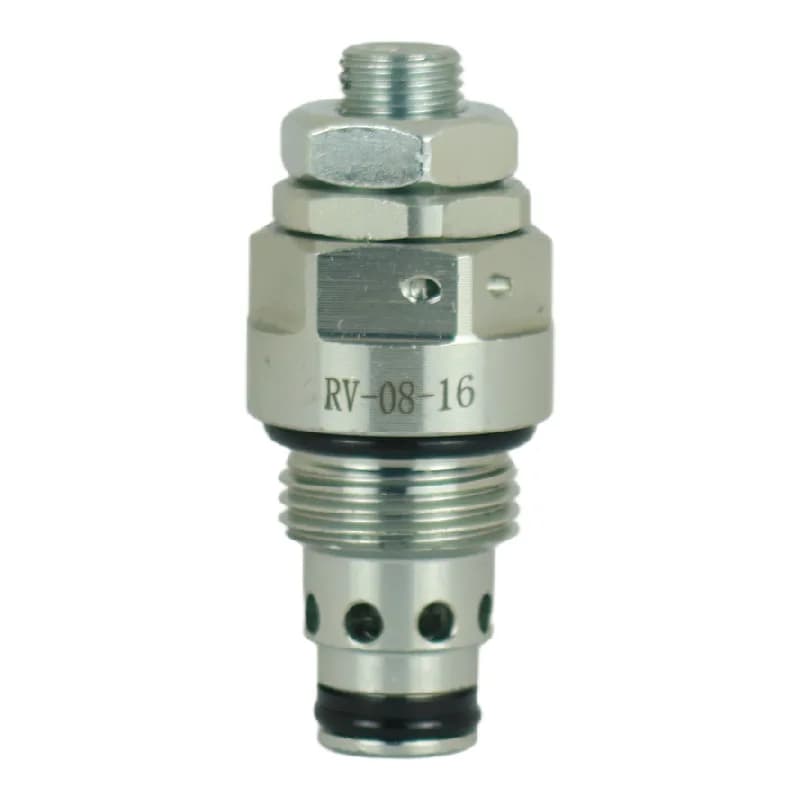 RV-08-16 Hydraulic direct-acting relief valve Threaded cartridge Adjustable pressure 17-250bar differential pilot