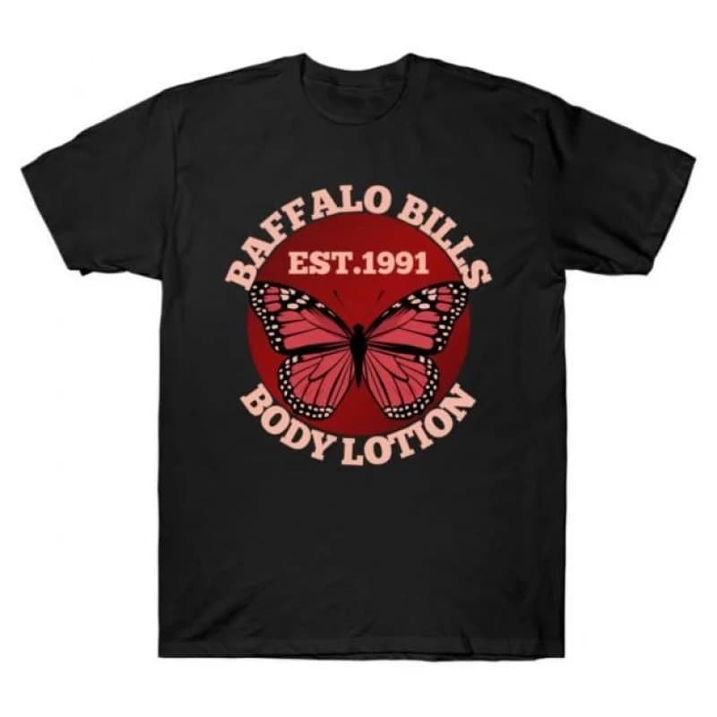 0426 Silence of the lambs Horror movie Hannibal Gift t shirt Dr Lecter Scary Cannibal Graphic Clothes All size Tee S-6XL