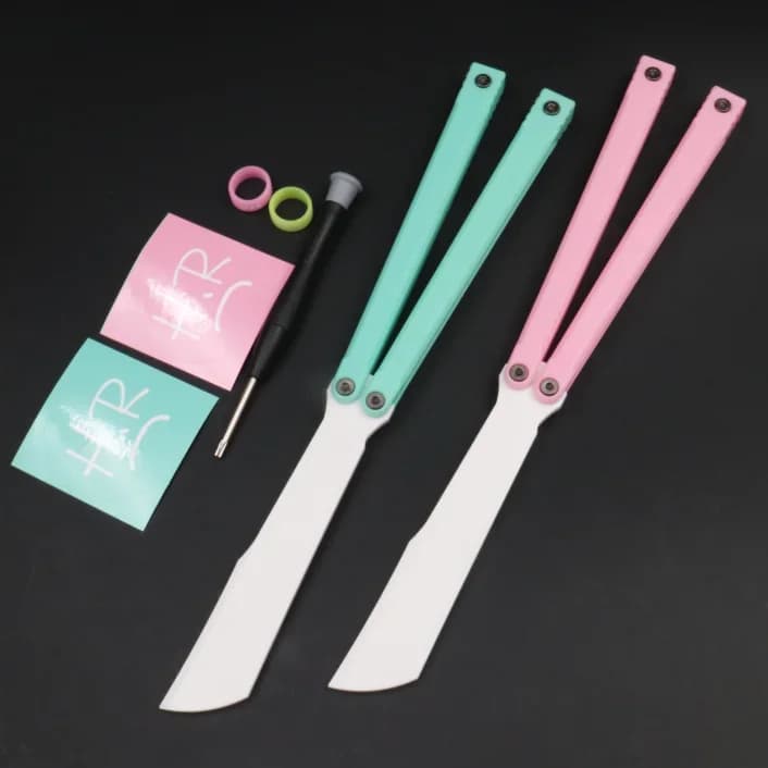 DRAGON Practice Plastic Clone Unshaved Folding Pocket EDC Trainer