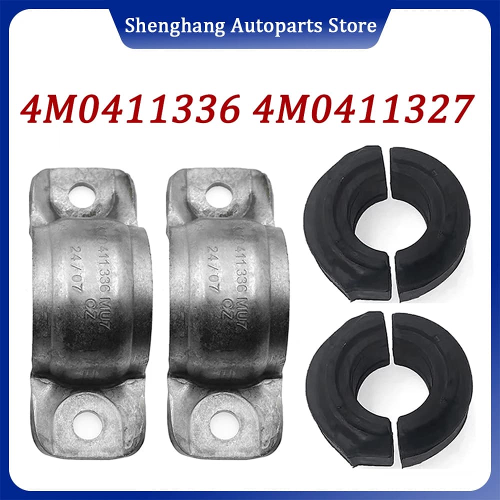 For 4M0411305A 4M0411305 For Audi Q7 Q8 Stabilizer Bar Collar 4M0411336 4M0411336D Front Stabilizer Sway Bar Bushing 4M0411327