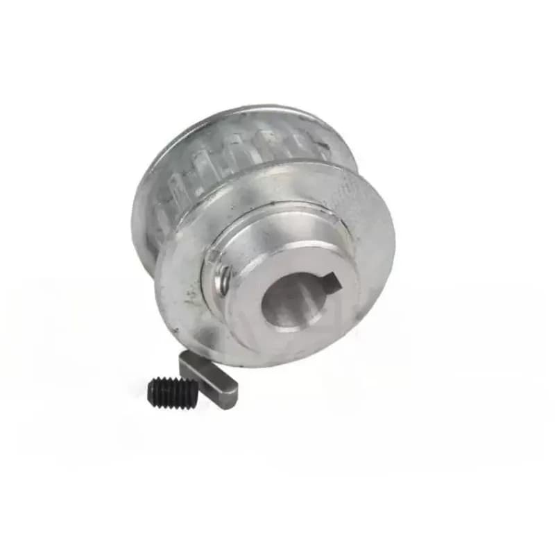 2Pcs Metal Synchronous Pulley Gear Motor Belt Gear Drive Wheel Gear S/N CJ0618-148 027 Mini Lathe Gears , Metal Cutting Machi