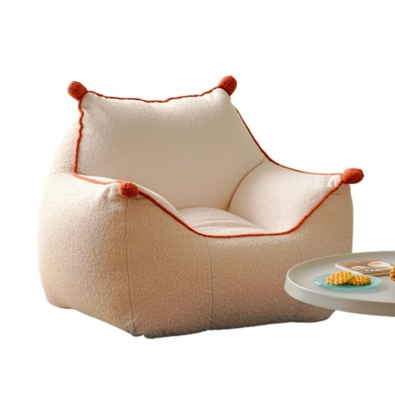 Lazy sofa reclining sleeping bedroom cartoon single tatami balcony casual small bean bag recliner
