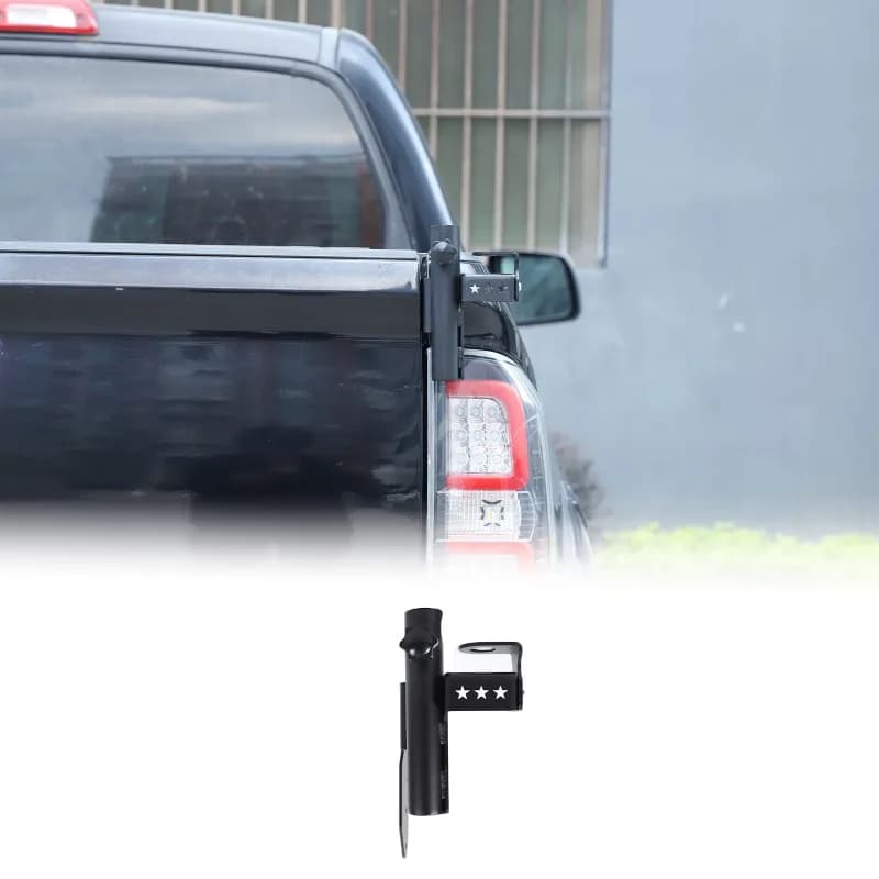 For Toyota Tundra  2014-2021 (Right Side) Tailgate Antenna Flagpole Bracket  Carbon Steel Car Exterior Accessories