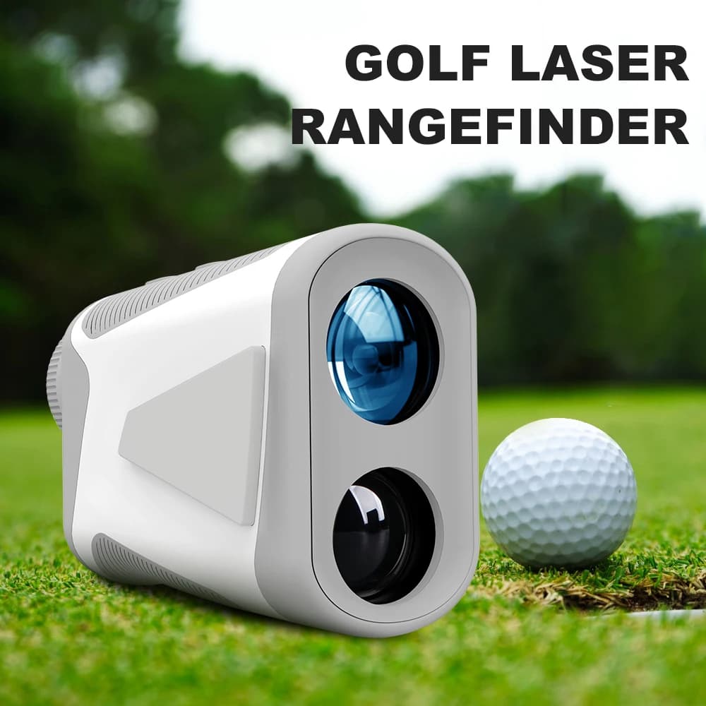 AquilaPro 1090 Yards Mini Golf Rangefinder with Flag Lock Vibration Slope Compensation USB-C Charge with Magnet for Golfing