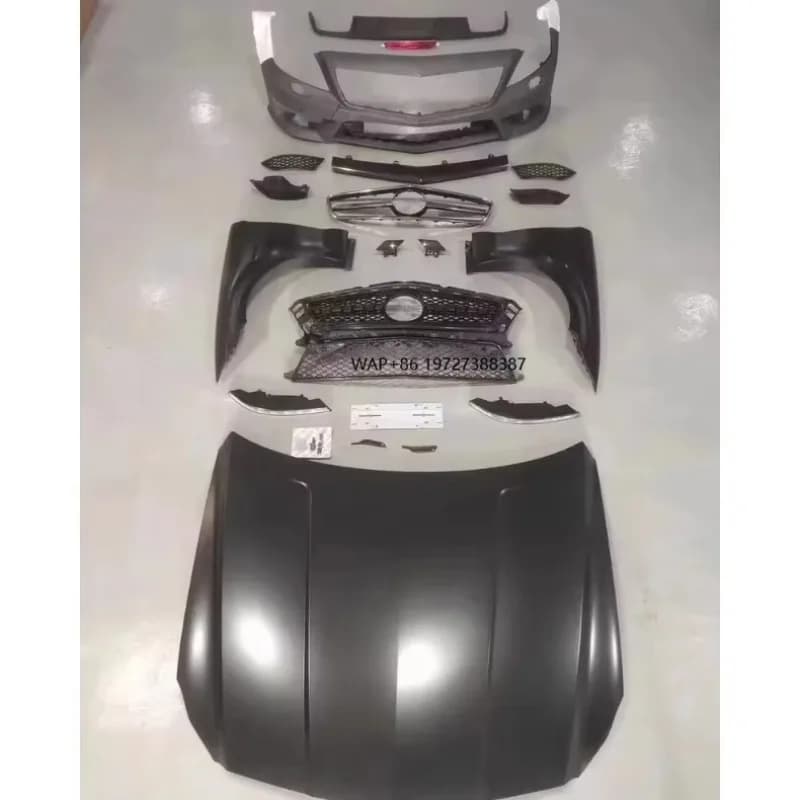 Body Kit Surround Kit Upgrade New Condition Plastic PP Material Made for  W218 Modification CLS63