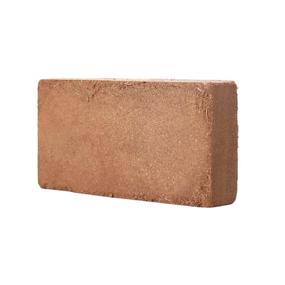 Coco Coir 20x10x5cm Brick for Bonsai Training Soil Mixes and Fine for root Pruning Support in Miniature Gardening