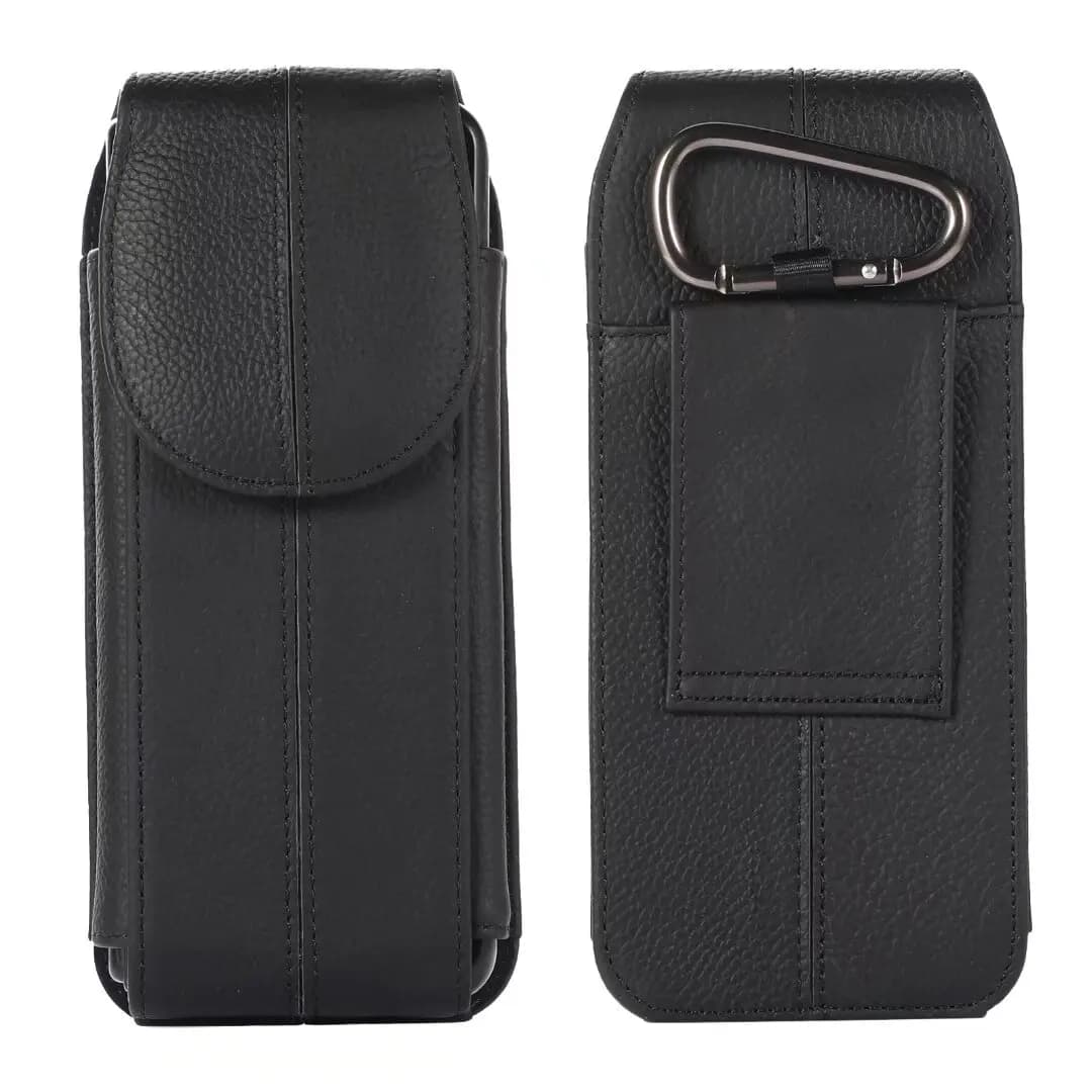 For Samsung Galaxy Z Fold 7/ Fold 6/Fold 5 /Fold 4 Pouch Belt Clip Holster Flip Case Waist Bag Genuine Leather Phone Bag