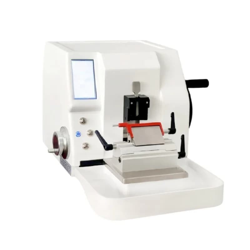 Automatic biological tissue slicer, rotating paraffin slicer equipment