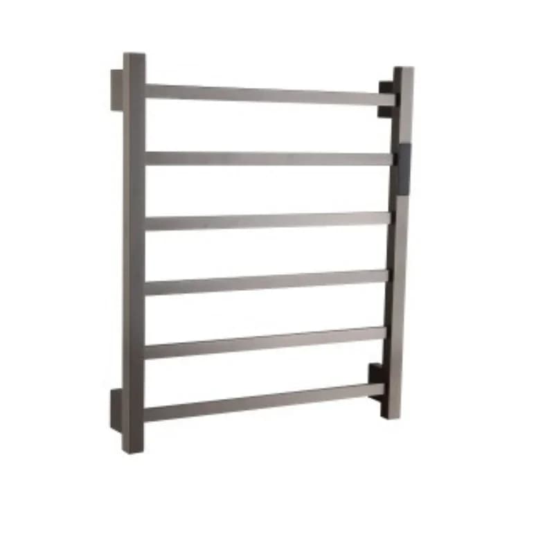 Electric towel rack gun gray smart touch screen digital temperature control towel rack