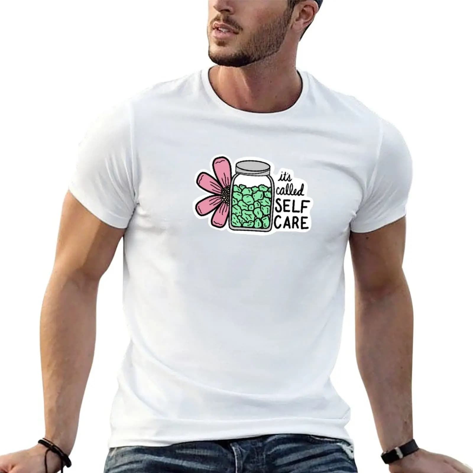 It’s Called Self Care T-Shirt Funny t-shirts plus size tops mens clothes