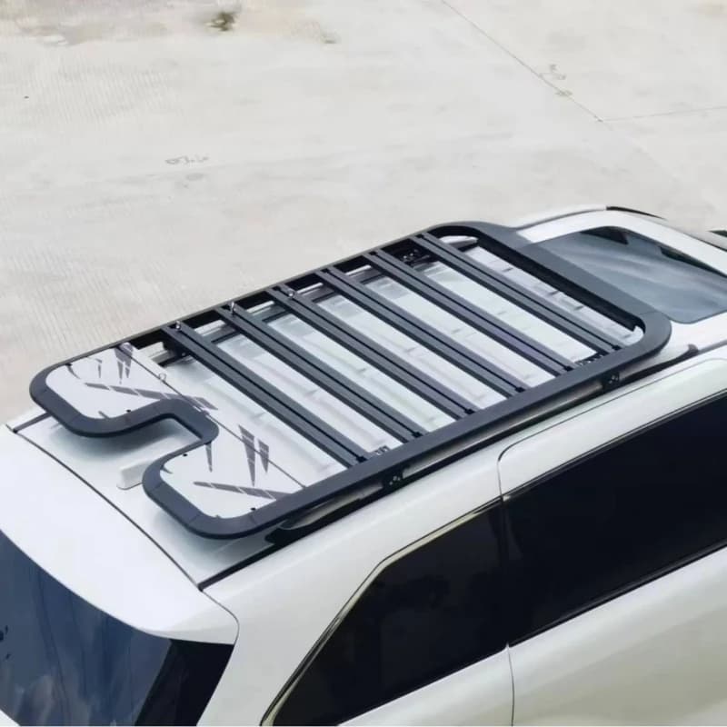Aluminum Roof Rack Platform Fit For Minivan Outdoor